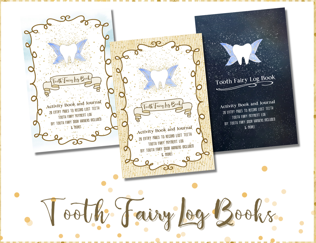 Tooth Fairy Log Book for the night before the tooth fairy visit by 20 Moments of Tooth