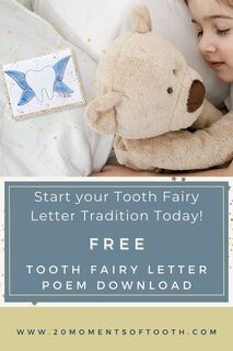 Free Tooth Fairy Letter Download