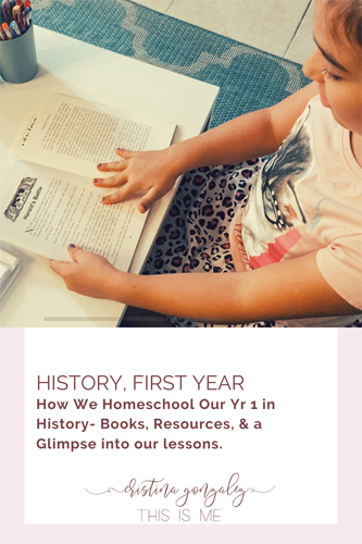 Homeschool History Year 1, First Grade History Curriculum and Books