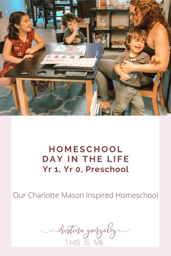 Homeschool Day in the Life, Yr1, Yr0, Preschool