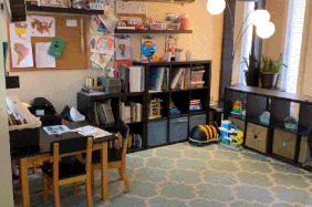 Homeschool Room and Playroom